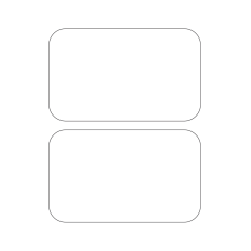 40295 - Label Size 180mm x 110mm - 2 label(s) per sheet 