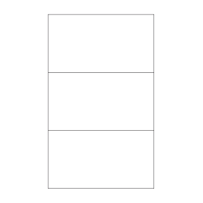 40296 - Label Size 155mm x 85mm - 3 label(s) per sheet 