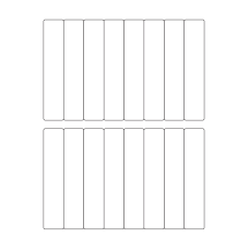 40297 - Label Size 24mm x 120mm - 16 label(s) per sheet 