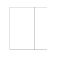40299 - Label Size 65mm x 220mm - 3 label(s) per sheet