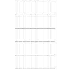 40306 - Label Size 17mm x 55mm - 50 label(s) per sheet 