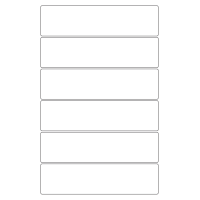 40315 - Label Size 175mm x 45mm - 6 label(s) per sheet