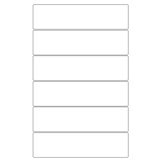 40315 - Label Size 175mm x 45mm - 6 label(s) per sheet 