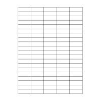 40318 - Label Size 38mm x 12mm - 100 label(s) per sheet