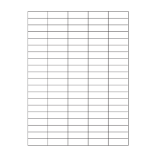 40318 - Label Size 38mm x 12mm - 100 label(s) per sheet 