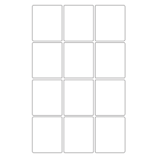 40319 - Label Size 56mm x 67mm - 12 label(s) per sheet 