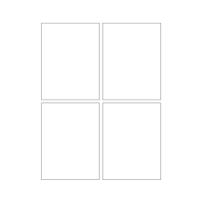 40320 - Label Size 85mm x 112mm - 4 label(s) per sheet 