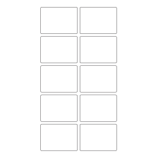 40329 - Label Size 69mm x 50mm - 10 label(s) per sheet 