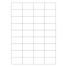 40336 - Label Size 49mm x 30mm - 36 label(s) per sheet 