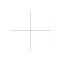 40338 - Label Size 100mm x 100mm - 4 label(s) per sheet