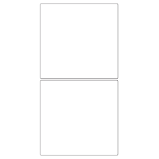 40339 - Label Size 145mm x 140mm - 2 label(s) per sheet 