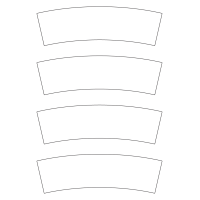 40343 - Label Size 186.568mm x 58.016mm - 4 label(s) per sheet