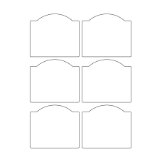 40346 - Label Size 90.5mm x 78.5mm - 6 label(s) per sheet 