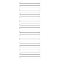 40350 - Label Size 100mm x 8mm - 15 label(s) per sheet