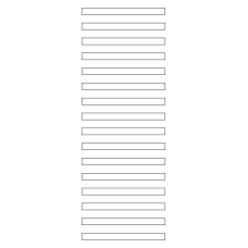 40350 - Label Size 100mm x 8mm - 15 label(s) per sheet 