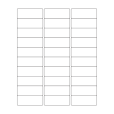 40353 - Label Size 67mm x 25mm - 30 label(s) per sheet 