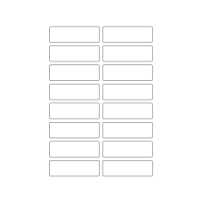 40362 - Label Size 73mm x 23mm - 16 label(s) per sheet 