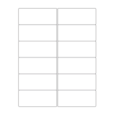 40366 - Label Size 99mm x 42.3mm - 12 label(s) per sheet 