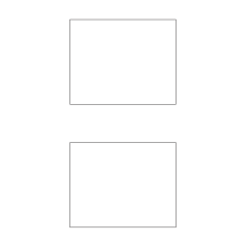 40367 - Label Size 127.5mm x 102mm - 2 label(s) per sheet 
