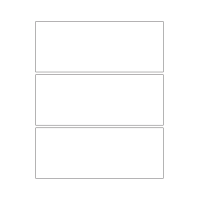 40370 - Label Size 190mm x 75mm - 3 label(s) per sheet
