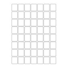 40371 - Label Size 25mm x 30mm - 56 label(s) per sheet
