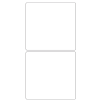 40373 - Label Size 145mm x 138mm - 2 label(s) per sheet