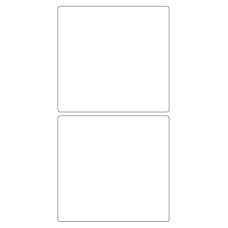 40373 - Label Size 145mm x 138mm - 2 label(s) per sheet