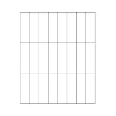 40380 - Label Size 24mm x 78mm - 24 label(s) per sheet