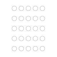 40388 - Label Size 24.647mm dia - 25 label(s) per sheet