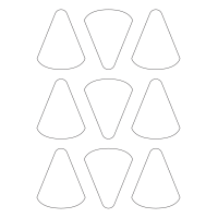 40391 - Label Size 66mm x 81.5mm - 9 label(s) per sheet