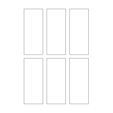 40392 - Label Size 50mm x 120mm - 6 label(s) per sheet 