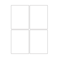 40398 - Label Size 90mm x 120mm - 4 label(s) per sheet 