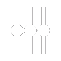 40400 - Label Size 60mm x 230mm - 3 label(s) per sheet
