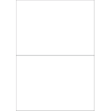 40403 - Label Size 210mm x 147.6mm - 2 label(s) per sheet 
