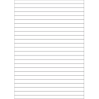 40405 - Label Size 210mm x 12mm - 23 label(s) per sheet