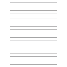 40405 - Label Size 210mm x 12mm - 23 label(s) per sheet 