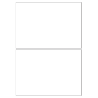 40408 - Label Size 200mm x 140mm - 2 label(s) per sheet