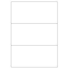 40409 - Label Size 200mm x 94mm - 3 label(s) per sheet 