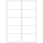 40419 - Label Size 97mm x 56.5mm - 10 label(s) per sheet