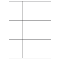 40430 - Label Size 70mm x 47mm - 18 label(s) per sheet