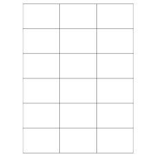 40430 - Label Size 70mm x 47mm - 18 label(s) per sheet 