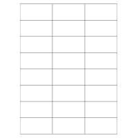 40431 - Label Size 70mm x 35mm - 24 label(s) per sheet