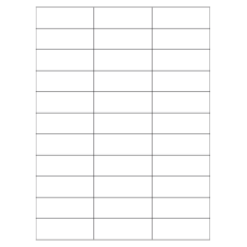 40432 - Label Size 70mm x 25.4mm - 33 label(s) per sheet 