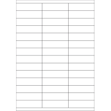 40433 - Label Size 70mm x 20mm - 42 label(s) per sheet 