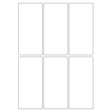 40437 - Label Size 64mm x 138mm - 6 label(s) per sheet