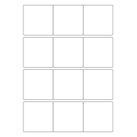 40439 - Label Size 65mm x 65mm - 12 label(s) per sheet