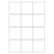 40439 - Label Size 65mm x 65mm - 12 label(s) per sheet
