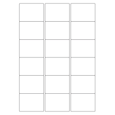 40442 - Label Size 63.5mm x 46.5mm - 18 label(s) per sheet 