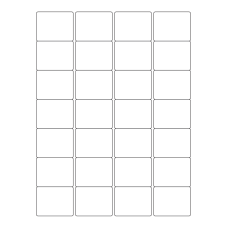 40452 - Label Size 48mm x 38mm - 28 label(s) per sheet 