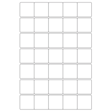 40455 - Label Size 38mm x 38mm - 35 label(s) per sheet